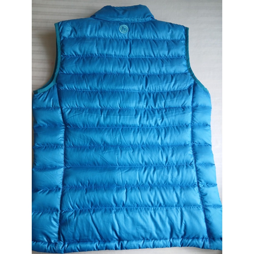 Marmot Vest Medium Womens 800 Fill Down Puffer Quilted Zip Pockets Outdoor New - Picture 9 of 14
